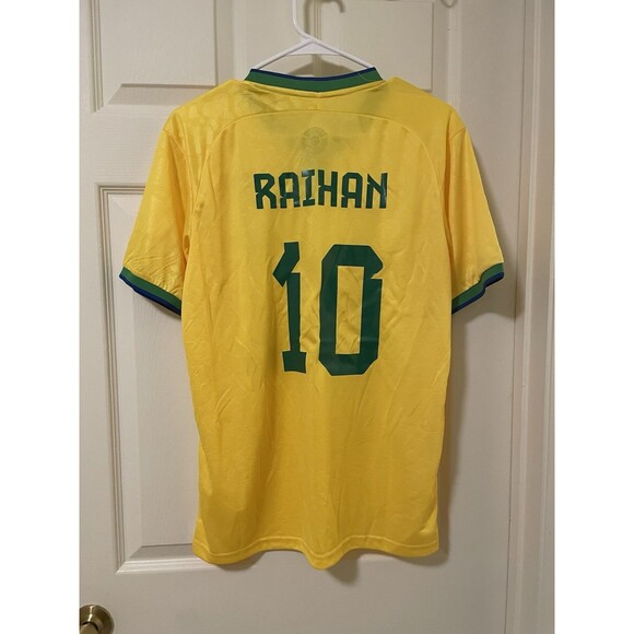 Brazil Football Soccer Jersey Shirt Mens Size M - Picture 2 of 5
